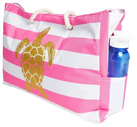 large waterproof zippered beach bags